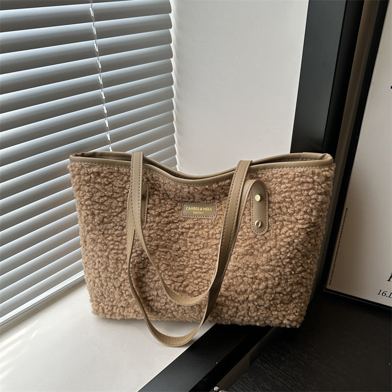 Sac Cabas Texturé au Style Chic et Confortable