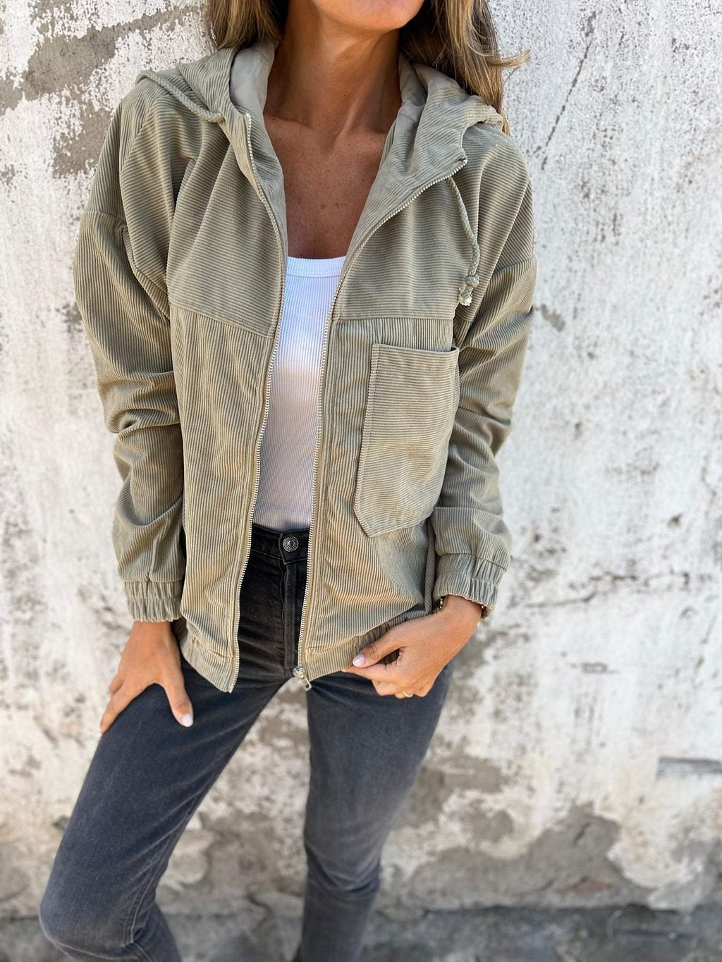 Dalina | Veste Zippée à Capuche