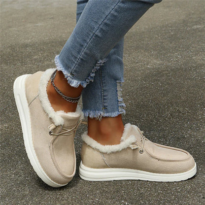 Chaussures pour femmes Mocassins chauds d'hiver