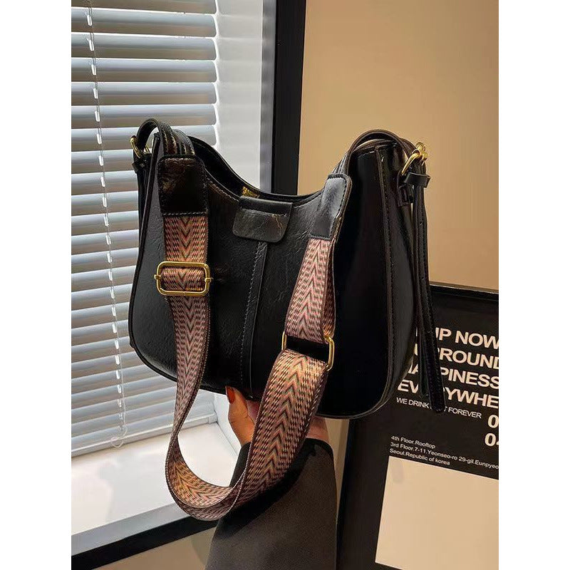 Sac bandoulière rétro élégant et tendance pour femmes