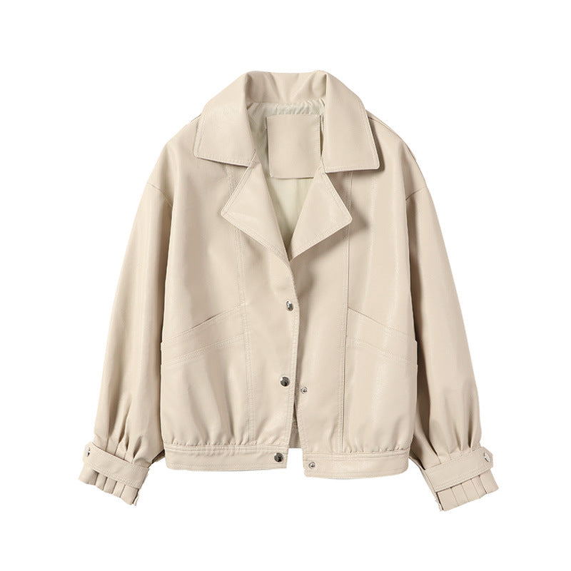 Blouson "Street-Chic" en Similicuir