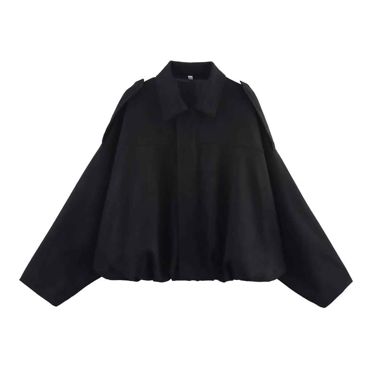 Veste Bomber Oversize en Suédine Douce