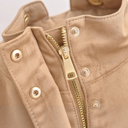 Blouson Suédine Premium – L’Indispensable de Mi-Saison