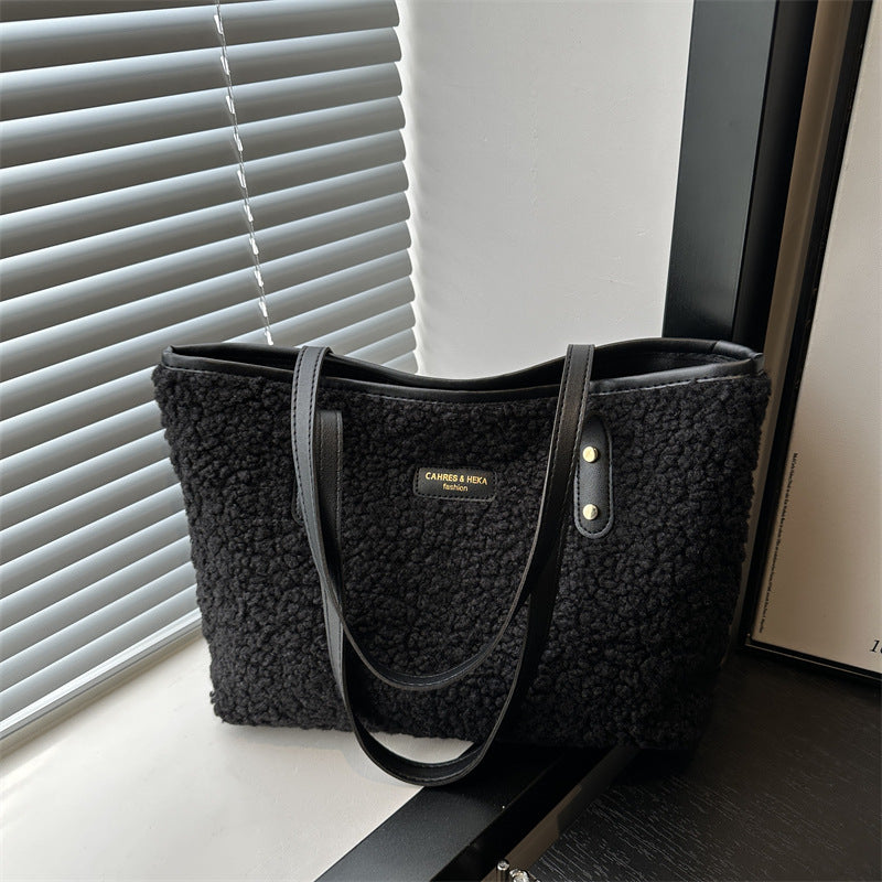 Sac Cabas Texturé au Style Chic et Confortable