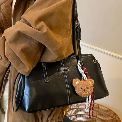 Sac à bandoulière féminin rétro minimaliste à la mode