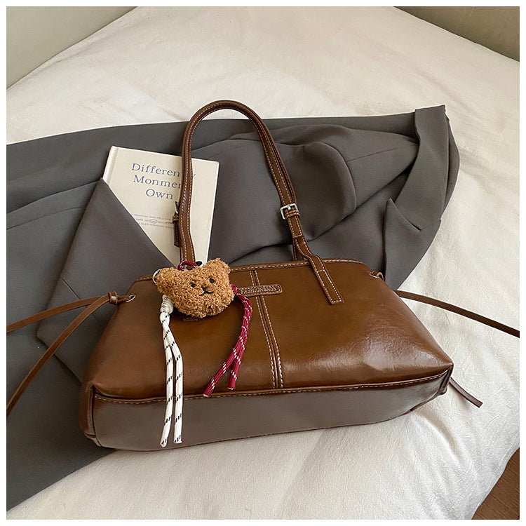 Sac à bandoulière féminin rétro minimaliste à la mode
