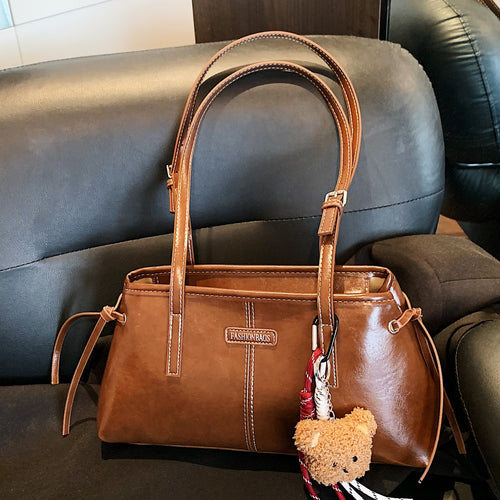 Sac à bandoulière féminin rétro minimaliste à la mode