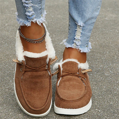 Chaussures pour femmes Mocassins chauds d'hiver