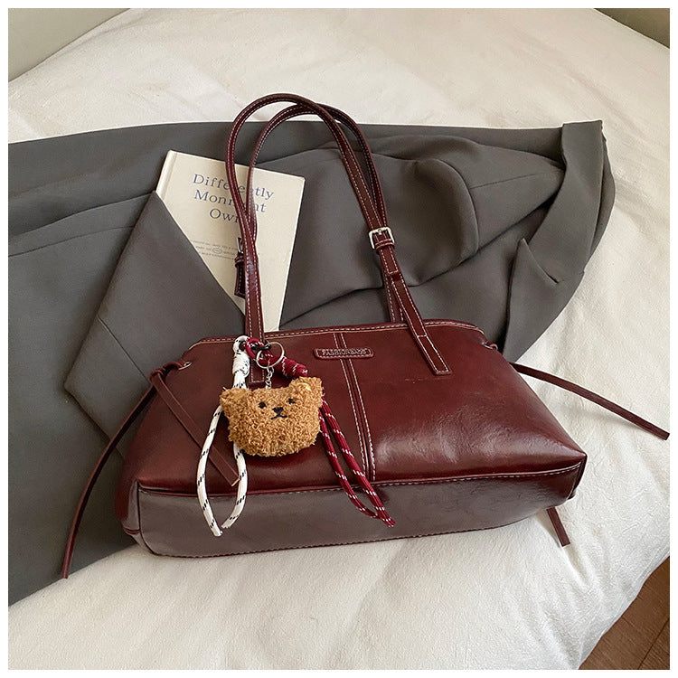 Sac à bandoulière féminin rétro minimaliste à la mode