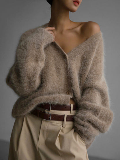 Haribo | Cardigan couture en cachemire