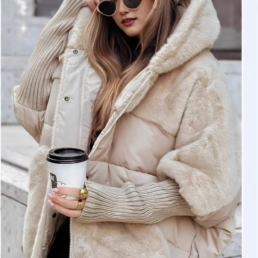 Manteau à manches longues avec capuche