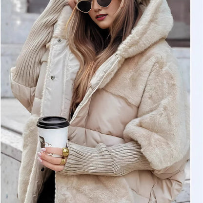 Manteau à manches longues avec capuche