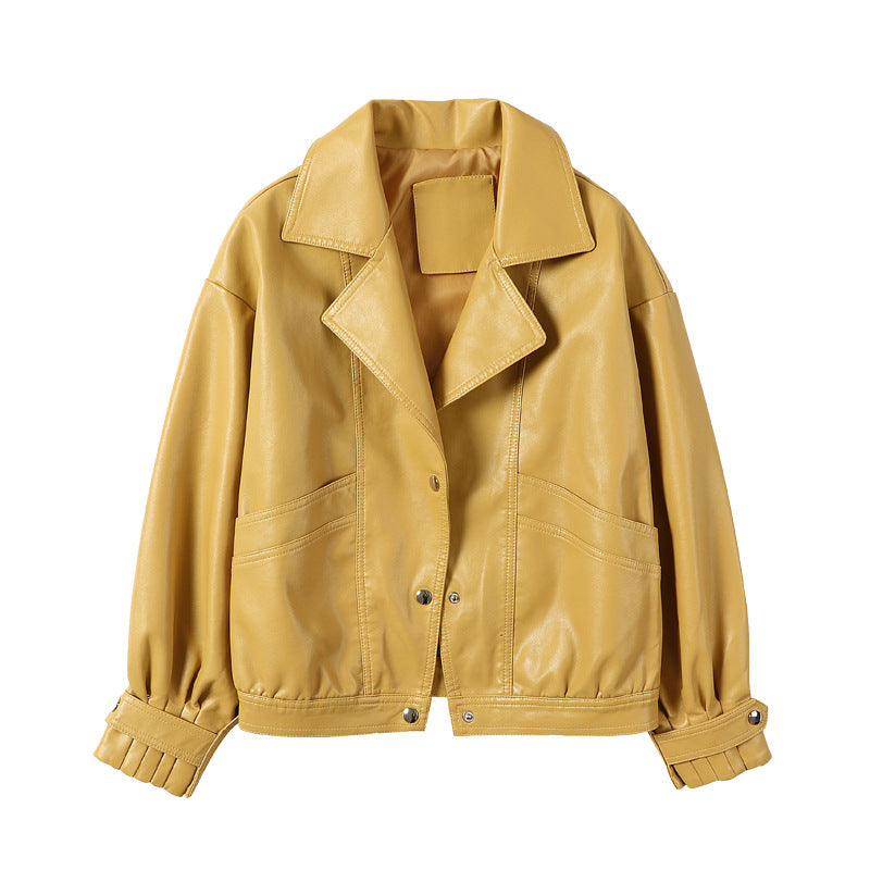 Blouson "Street-Chic" en Similicuir