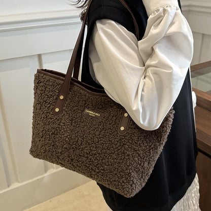 Sac Cabas Texturé au Style Chic et Confortable