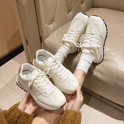 Baskets urbaines confort premium à lacets