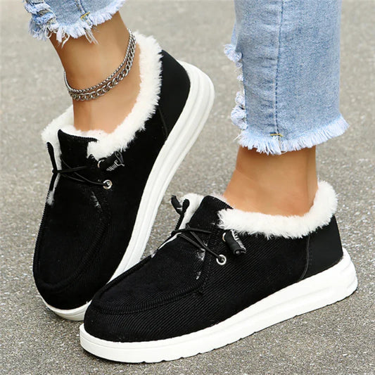 Chaussures pour femmes Mocassins chauds d'hiver