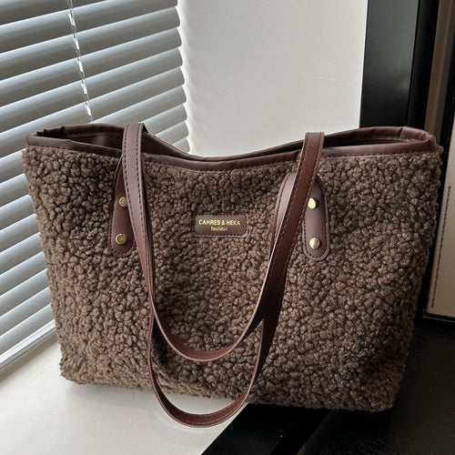 Sac Cabas Texturé au Style Chic et Confortable