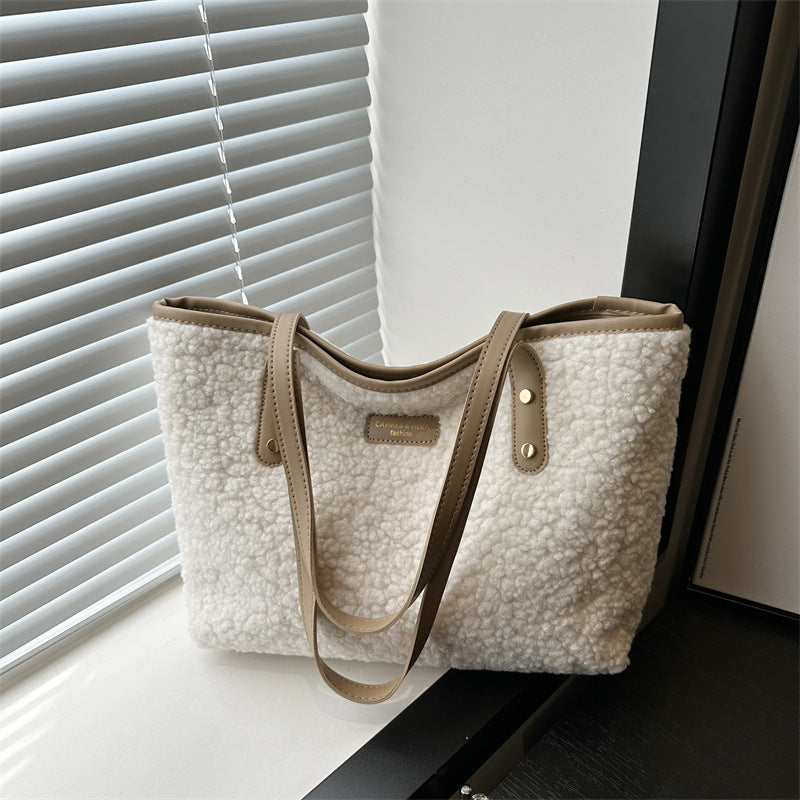 Sac Cabas Texturé au Style Chic et Confortable