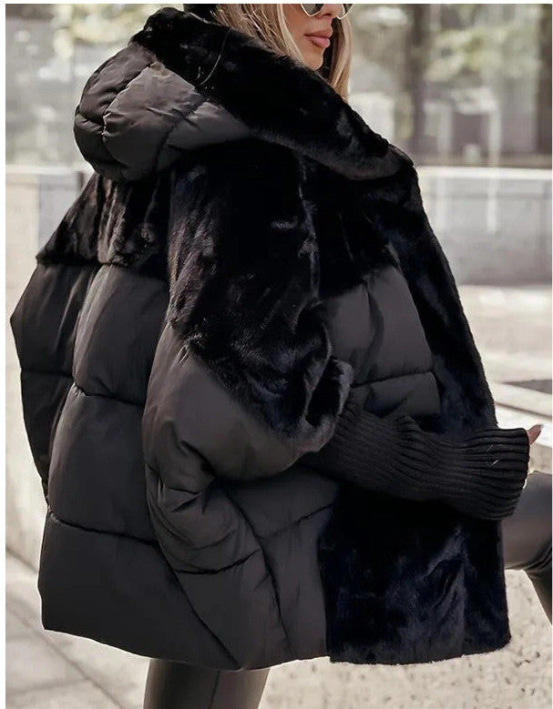 Manteau à manches longues avec capuche