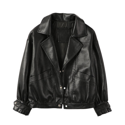 Blouson "Street-Chic" en Similicuir