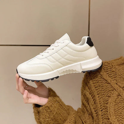 Baskets urbaines confort premium à lacets