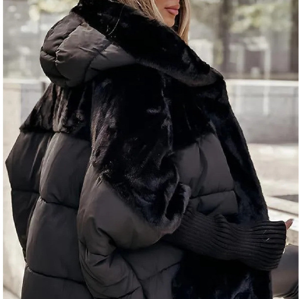 Manteau à manches longues avec capuche