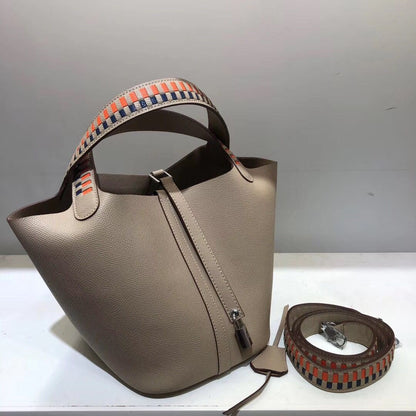 Cabas Heritage – Cuir Véritable & Design Brut